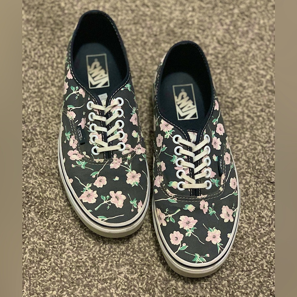 VANS Floral Skater “Authentic” Shoe